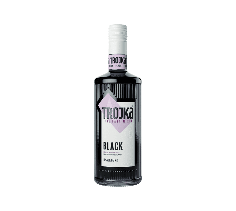 Trojka Black Vodkaliqueur 17%