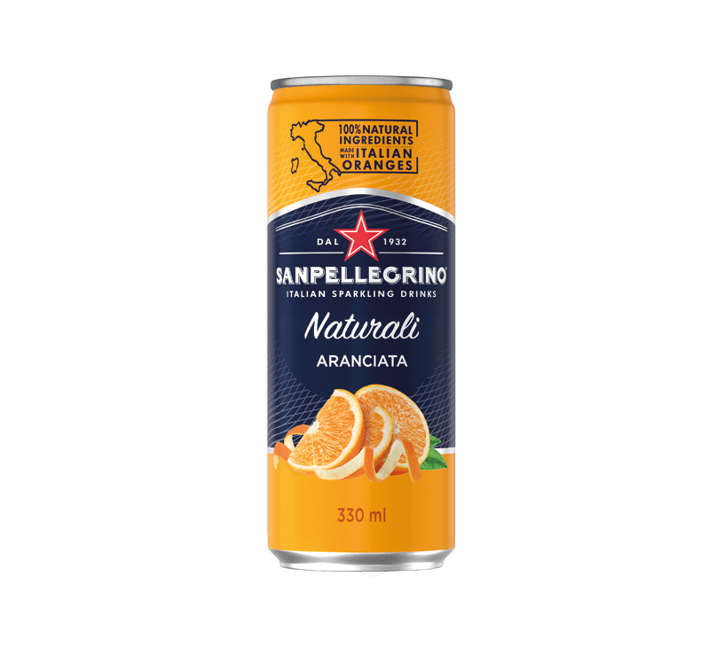 San Pellegrino Aranciata 4x6er-Pack Dose