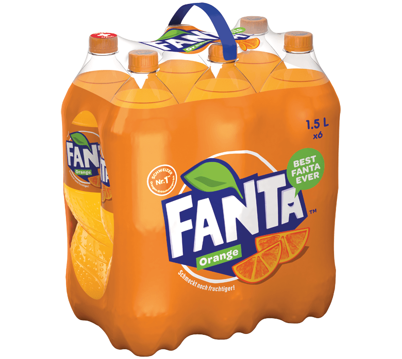 Fanta Orange EW PET - Variant: EW PET 6X1,50-pack