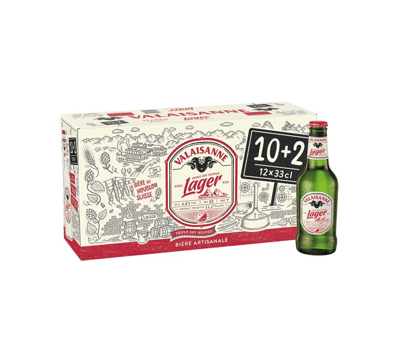 Valaisanne Lager 10+2er-Pack EW