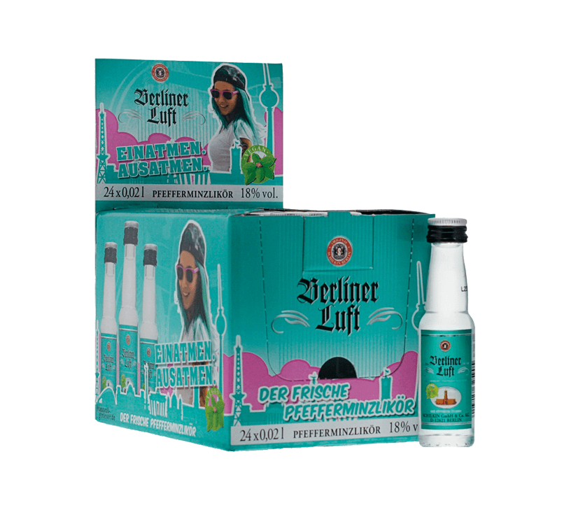 Berliner Luft Shot Pfefferminzliqueur 18%