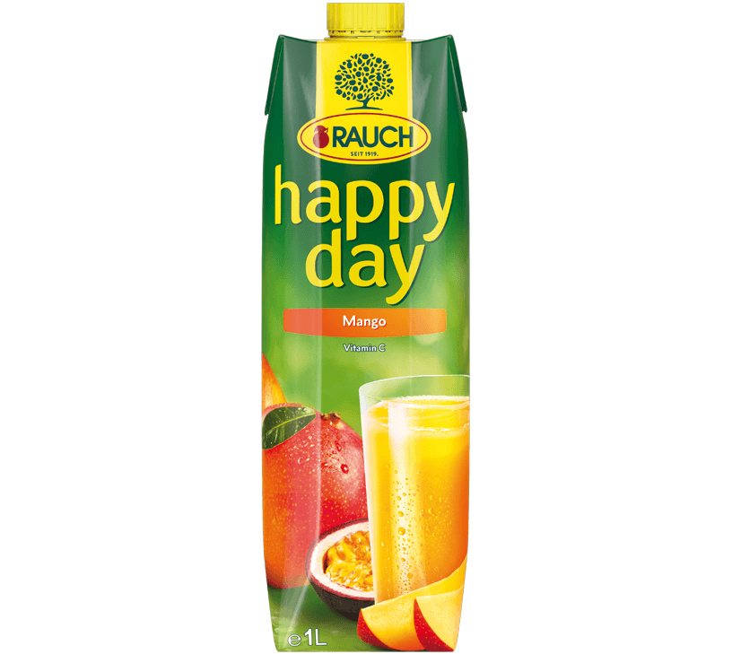 Rauch happy day Mango 100% Elopak