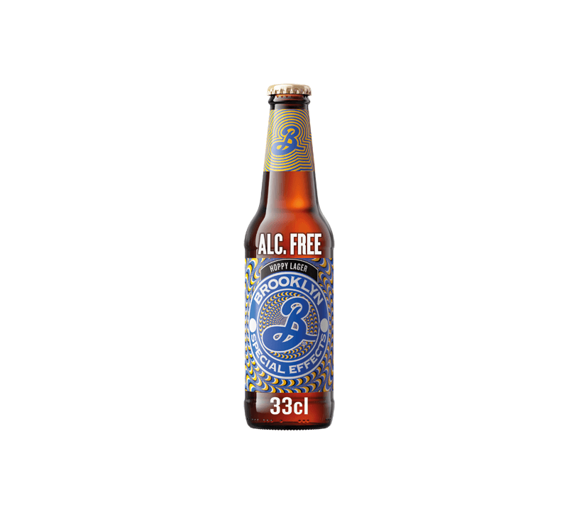 Brooklyn Special Effects Hoppy Lager Alkoholfrei 4er-Pack EW