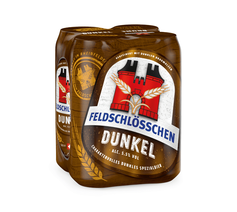 Feldschlösschen Dunkel / Brune 6x4er-Pack Dose