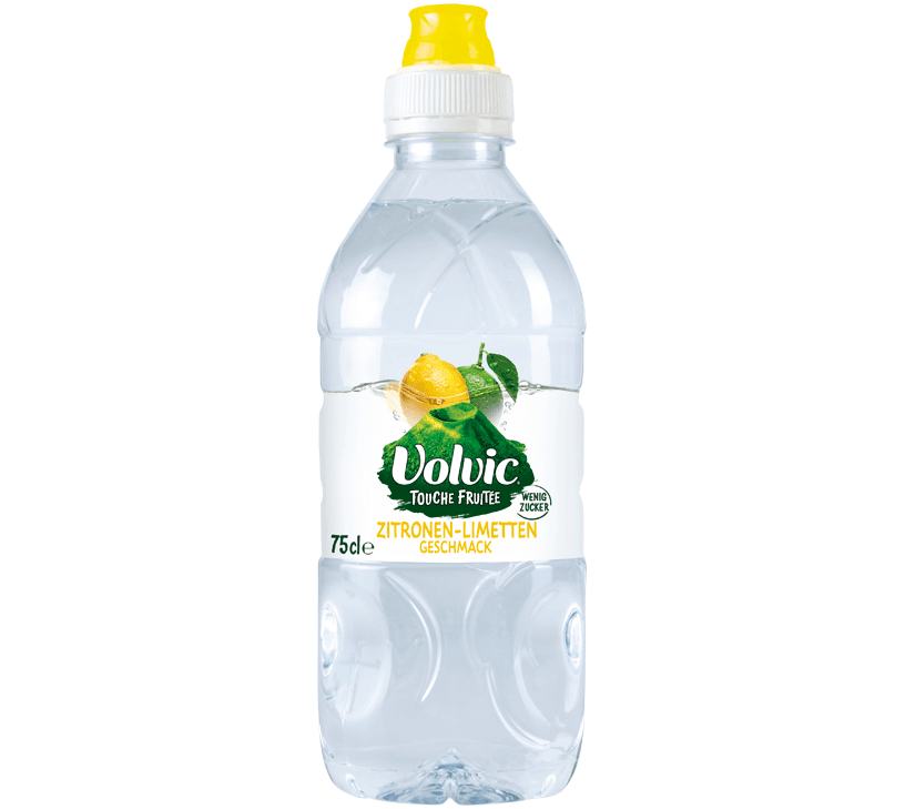 Volvic Zitronen-Limetten ohne CO2 Sportcap EW PET