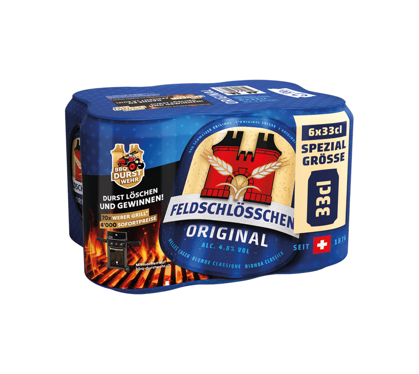 Feldschlösschen Original 4x6er-Pack Dose