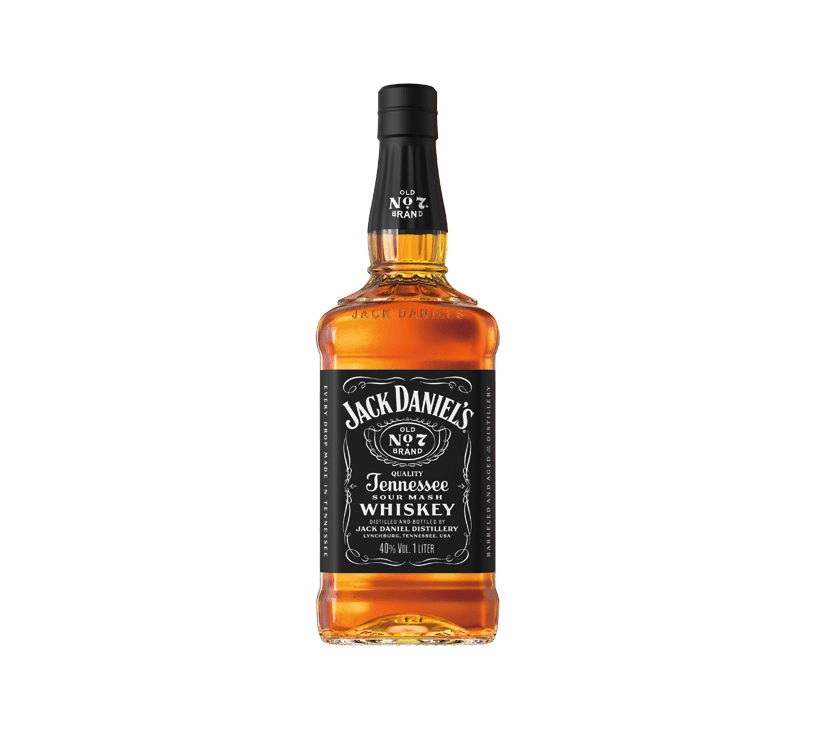 Jack Daniel's Old No. 7 Tennessee Whiskey 40% - Variant: EW Glas 1X1,00-bottle