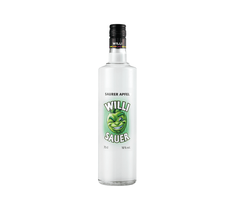 Distillerie Willisau Saurer Apfel Likör 16%