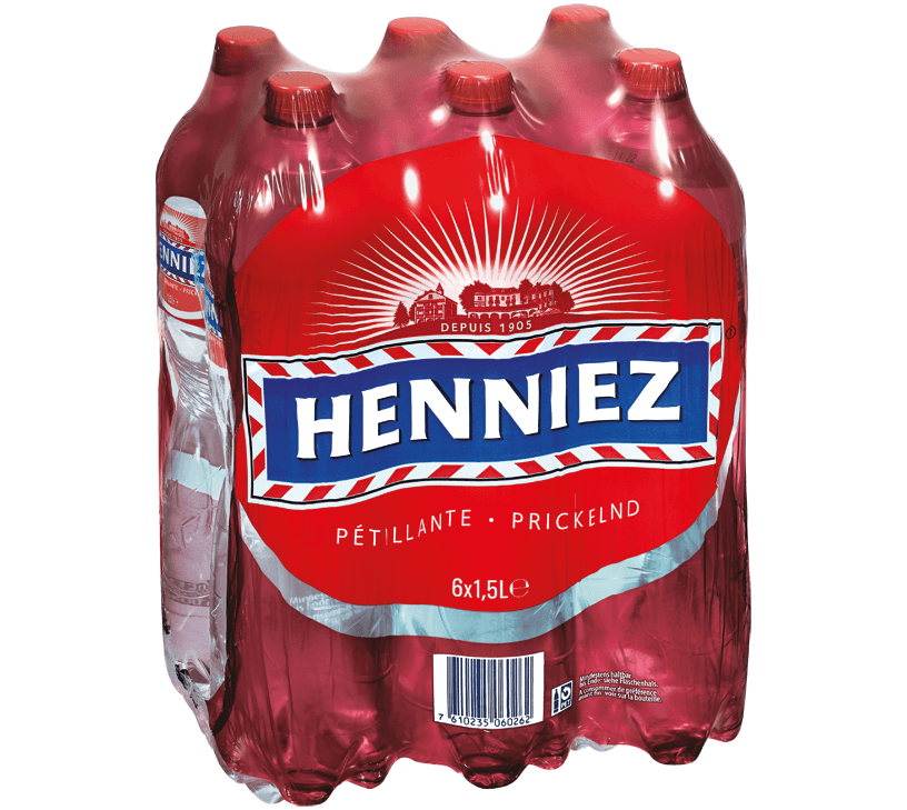 Henniez rot mit CO2 EW PET