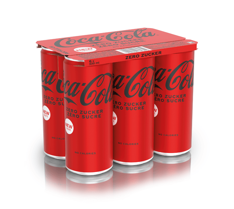Coca-Cola Zero 4x6er-Pack Dose