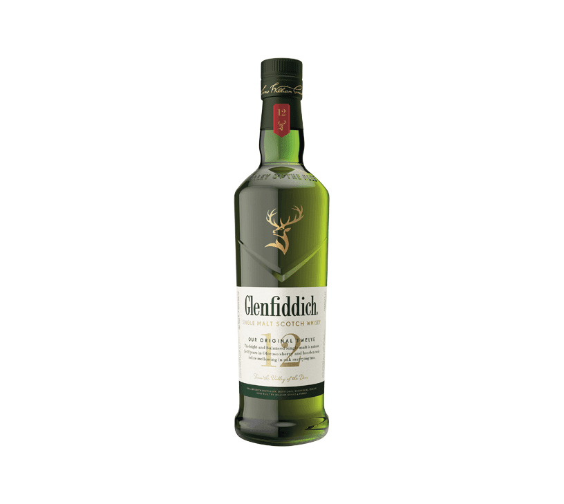 Glenfiddich 12y Single Malt Whisky 40%
