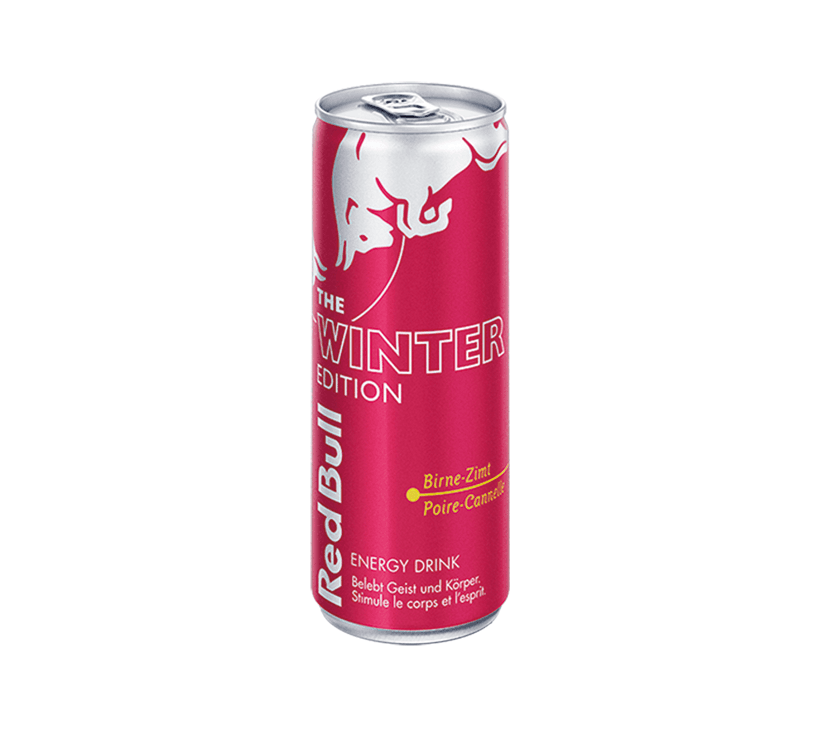Red Bull Winter Edition Birne-Zimt Dose
