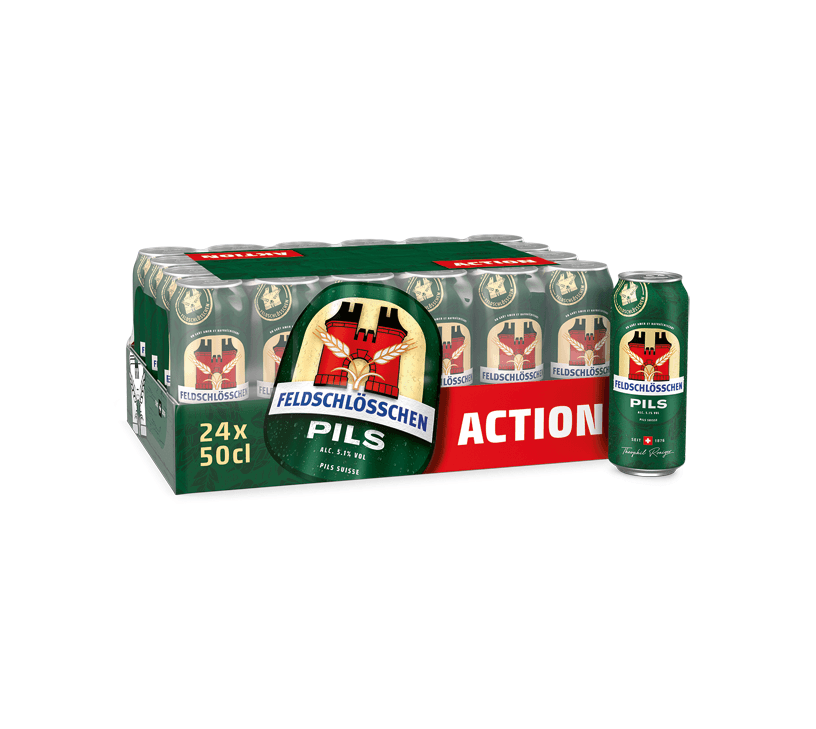 Feldschlösschen Pils Dose Aktion