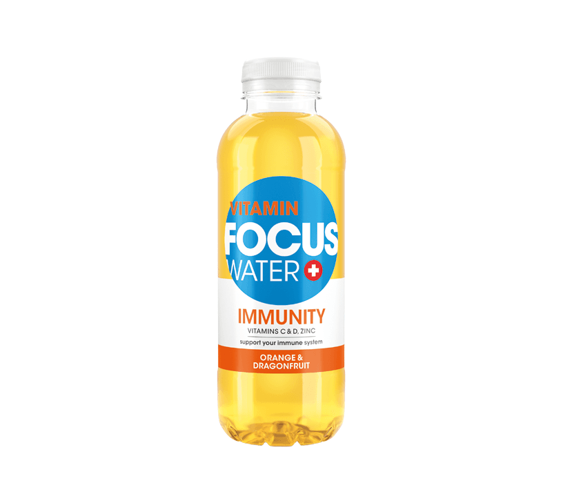 FOCUSWATER Immunity Orange & Drachenfrucht EW PET