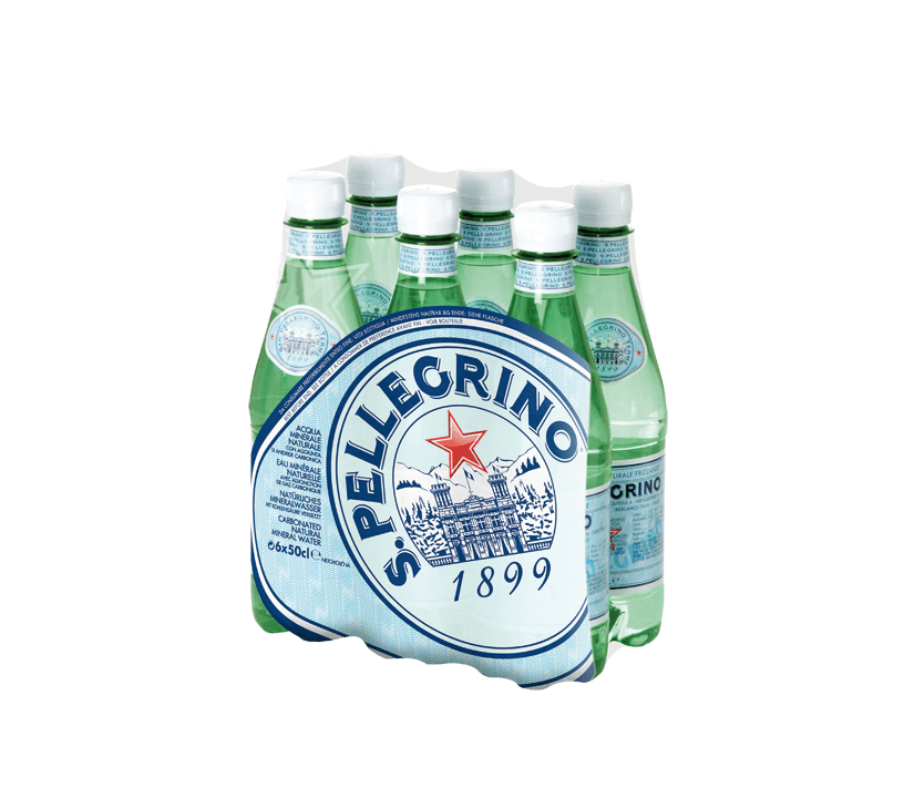 San Pellegrino mit CO2 4x6er-Pack EW PET