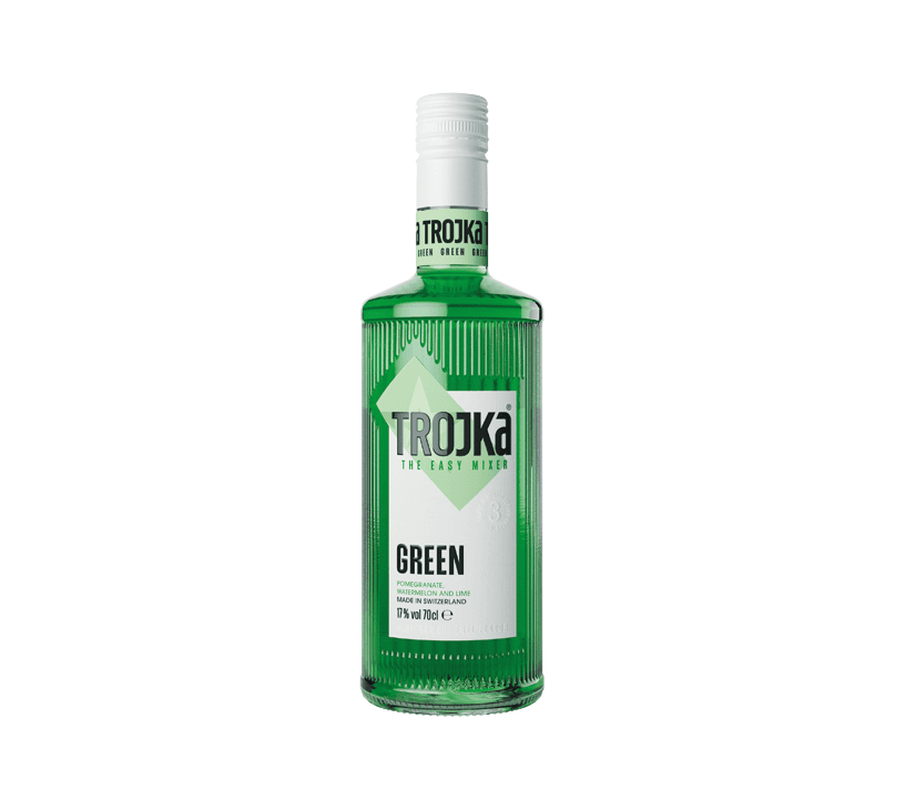 Trojka Green Vodkaliqueur 17%