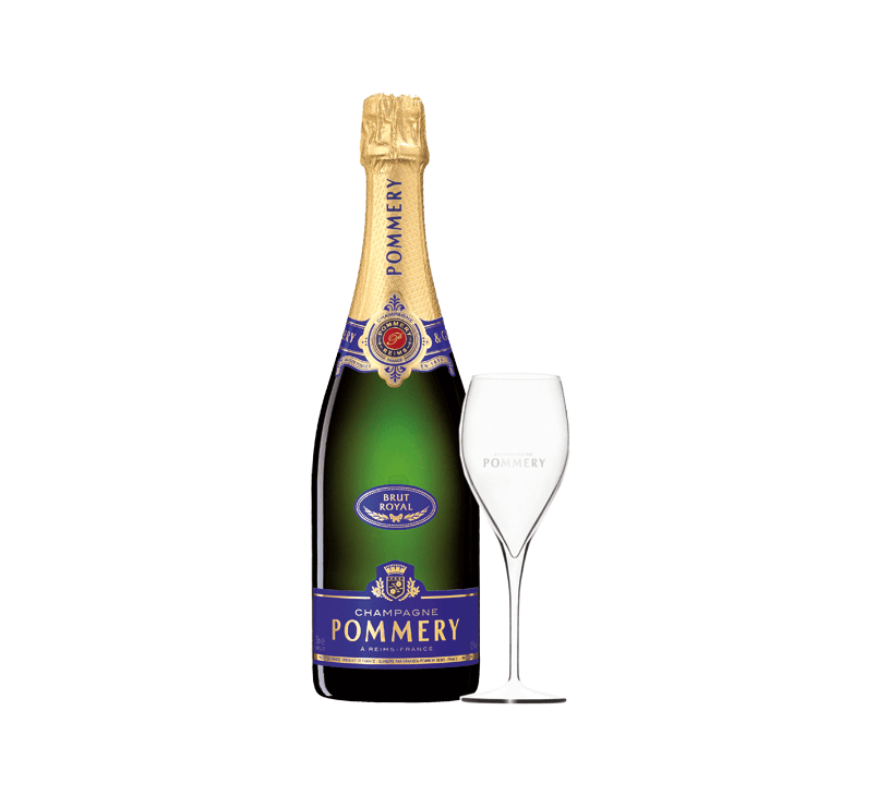 Pommery Brut Royal Champagne Vranken Pommery EW +6 Gläser