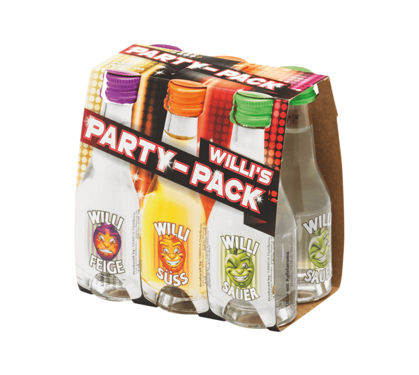 Distillerie Willisau Willi's Party Pack Likör 18.66%