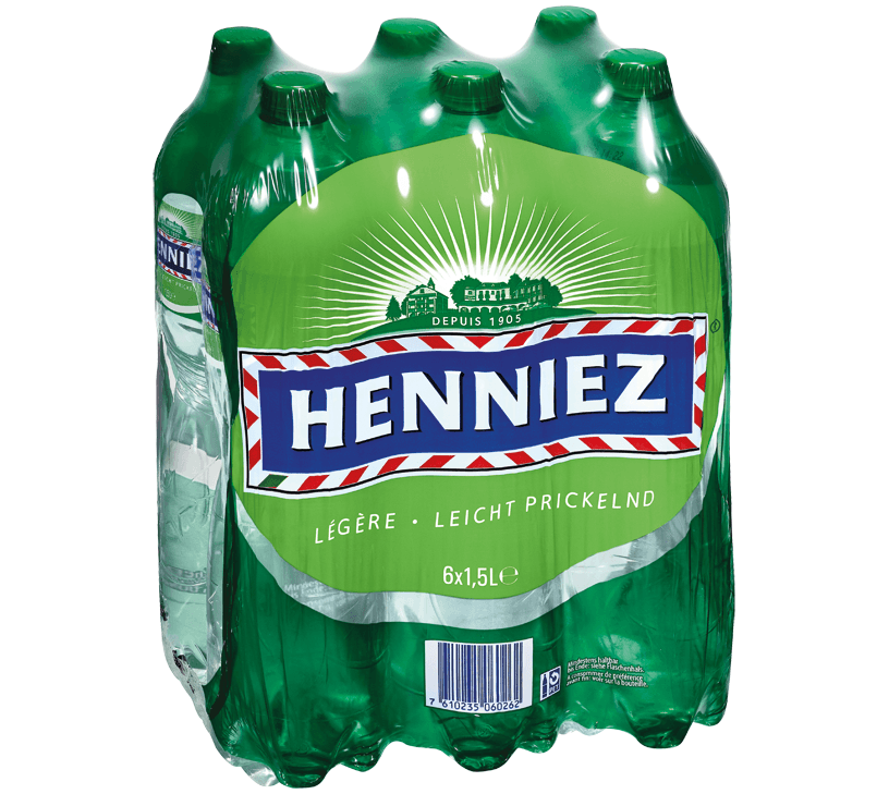 Henniez grün wenig CO2 EW PET - Variant: EW PET 6X1,50-pack