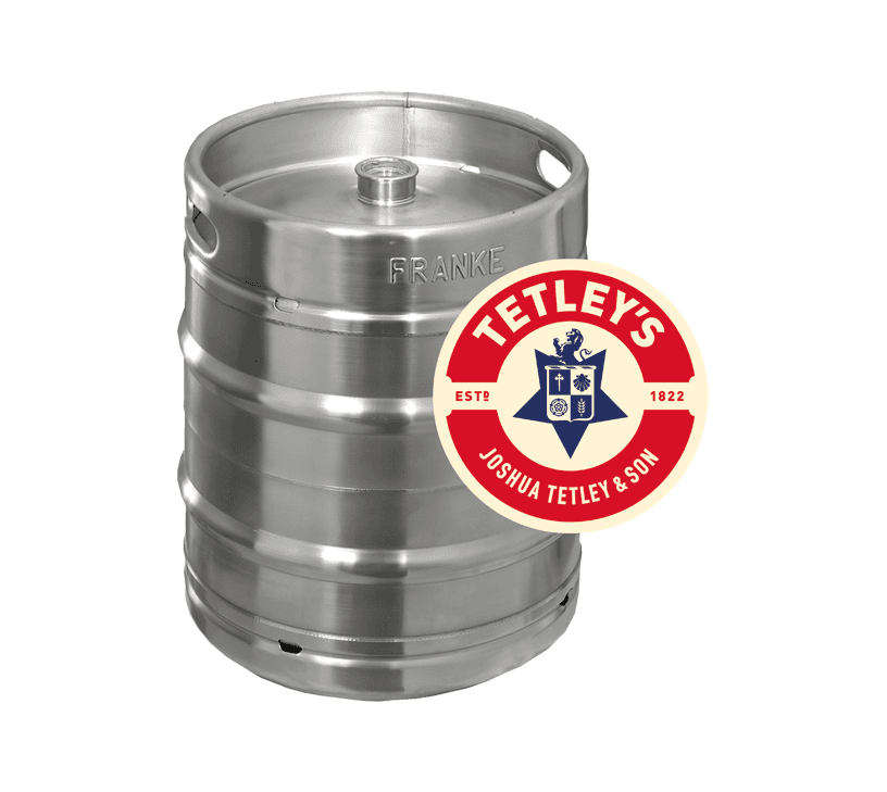 Tetley's English Ale Fass