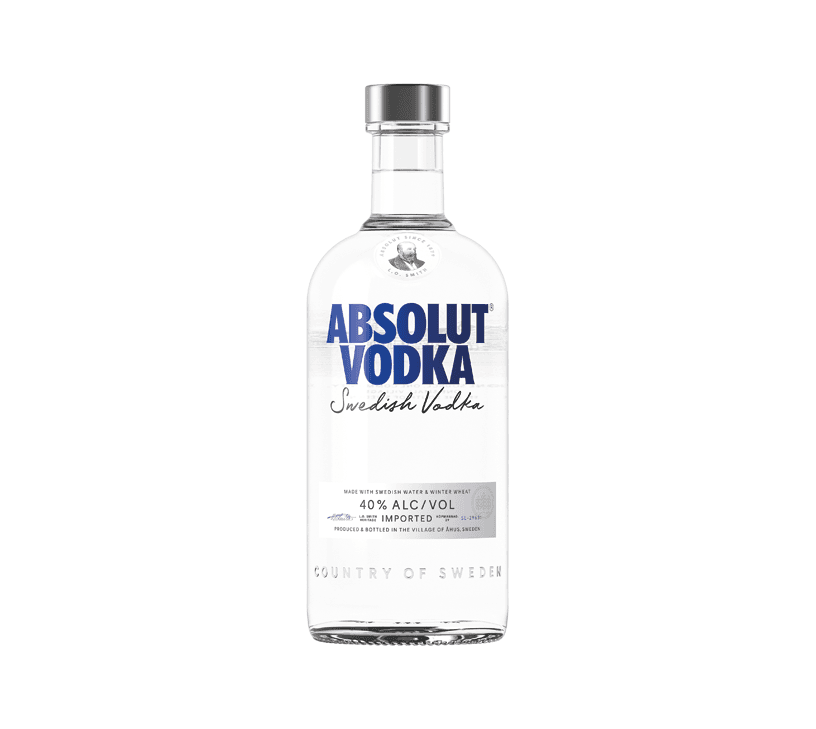 Absolut Vodka 40% - Variant: EW Glas 1X0,70-bottle