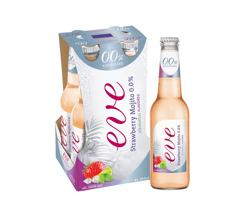 Eve Strawberry Mojito Alkoholfrei 0.0 6x4er-Pack EW