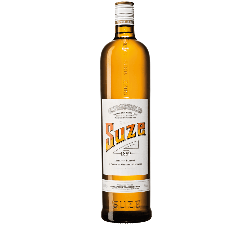 Suze Kräuterlikör 20% - Variant: EW Glas 1X1,00-bottle